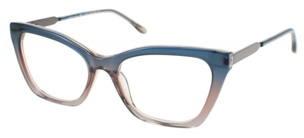 BCBGMAXAZRIA CERISE Eyeglasses, Blue Fade
