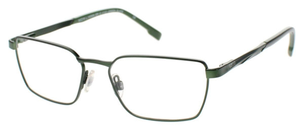 IZOD 2123 Eyeglasses, Green Slate