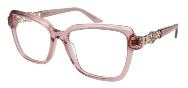 Steve Madden MELLA Eyeglasses, Pink Crystal