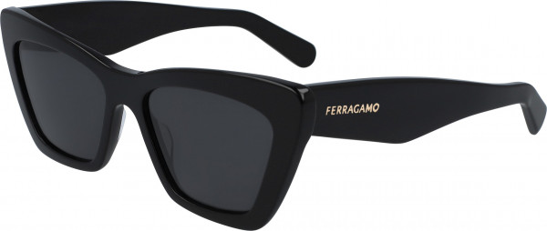 Ferragamo SF929SN Sunglasses, (001) BLACK