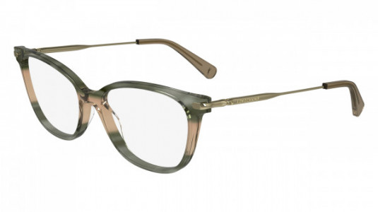 Longchamp LO2735 Eyeglasses, (308) STRIPED GREEN
