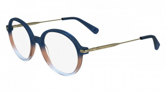 Longchamp LO2736 Eyeglasses, (436) GRADIENT BLUE/ROSE/AZURE
