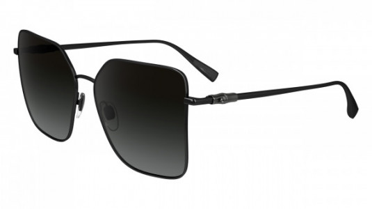 Longchamp LO173S Sunglasses, (001) BLACK