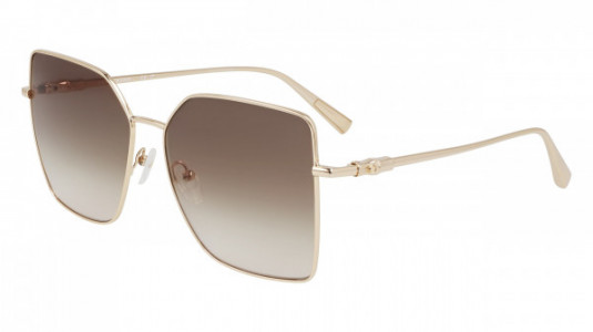 Longchamp LO173S Sunglasses, (708) GOLD/GRADIENT KHAKI