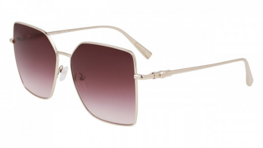 Longchamp LO173S Sunglasses, (727) GOLD/GRADIENT BROWN