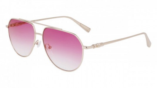 Longchamp LO174S Sunglasses, (716) GOLD/GRADIENT ROSE
