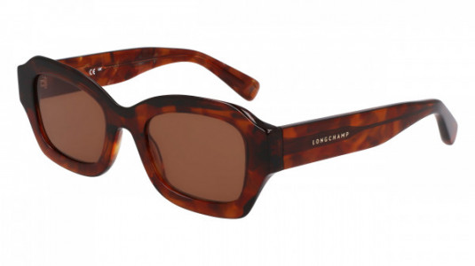 Longchamp LO749S Sunglasses, (237) TEXTURED BROWN