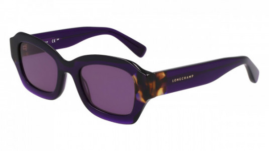 Longchamp LO749S Sunglasses, (505) PURPLE/HAVANA