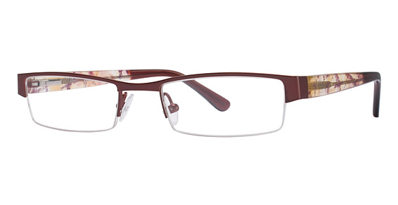 Seventeen 5309 Eyeglasses, BURGUNDY