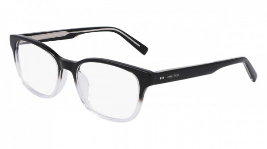 Nautica N8186 Eyeglasses, (009) BLACK CRYSTAL GRADIENT