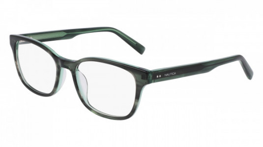 Nautica N8186 Eyeglasses, (315) GREEN HORN