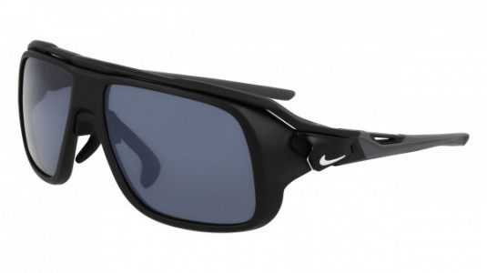 Nike NIKE FLYFREE SOAR EV24001 Sunglasses, (010) MATTE BLACK / GREY / ROAD TINT