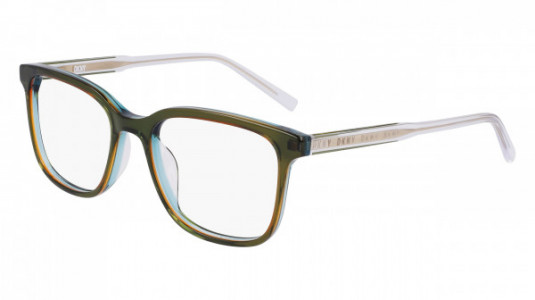 DKNY DK5065 Eyeglasses, (313) CRYSTAL CARGO LAMINATE