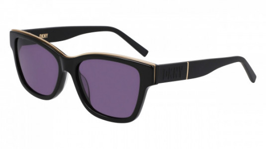 DKNY DK549S Sunglasses, (001) BLACK
