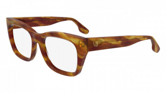 Victoria Beckham VB2660 Eyeglasses, (223) STRIPED BLONDE HAVANA
