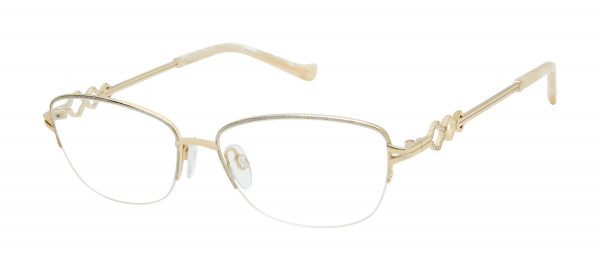Tura R145 Eyeglasses, Silver/Gold (SIL)