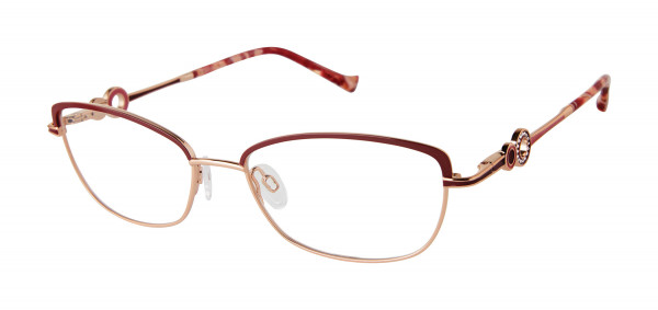 Tura R144 Eyeglasses, Rose/Rgd (ROS)
