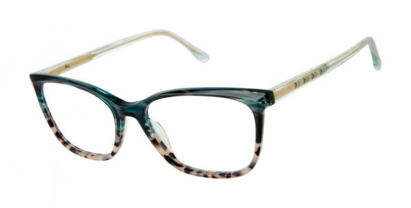 Buffalo BW036 Eyeglasses, Emerald/Ivory Tort (EMR)