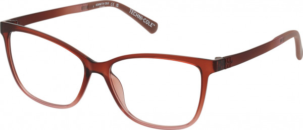 Kenneth Cole New York KC50004 Eyeglasses, 047 - Light Brown/Gradient / Light Brown/Gradient