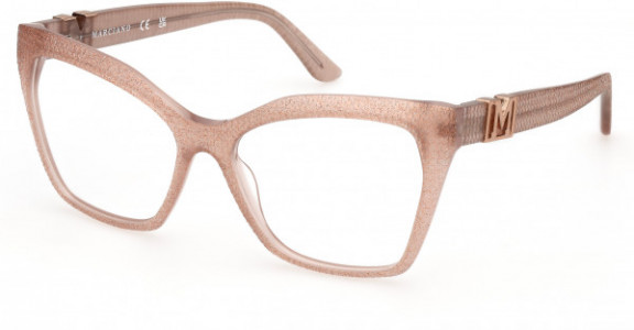 GUESS by Marciano GM50009 Eyeglasses, 057 - Shiny Beige