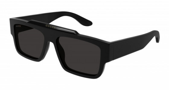 Gucci GG1460S Sunglasses, 001 - BLACK with GREY lenses