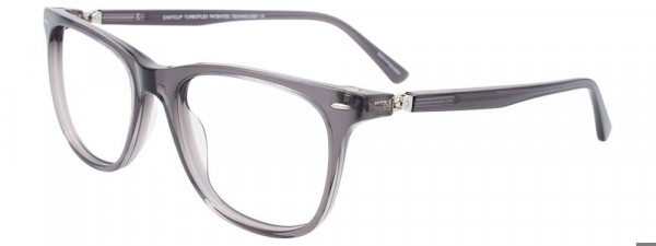 EasyClip EC670 Eyeglasses, 020 - Transparent Grey