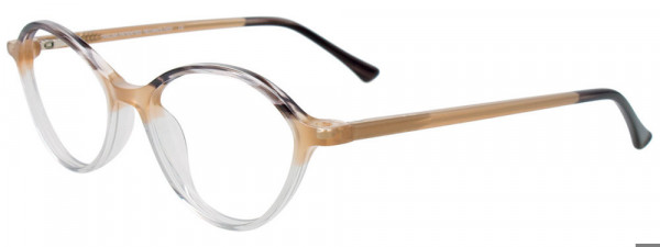 Takumi TK1275 Eyeglasses, 010 - Dark Brown & Light Brown & Crystal