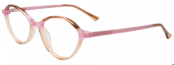 Takumi TK1275 Eyeglasses, 030 - Brown & Pink & Peach Crystal