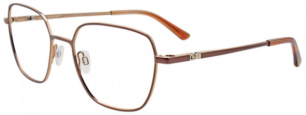 Takumi TK1228 Eyeglasses, 010 - Light Brown & Gold