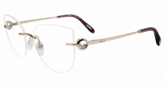 Chopard VCHL27S Eyeglasses, RED GOLD (0A39)