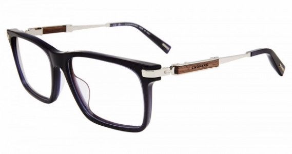 Chopard VCH364 Eyeglasses, TRANSP. DARK BLUE (03LM)