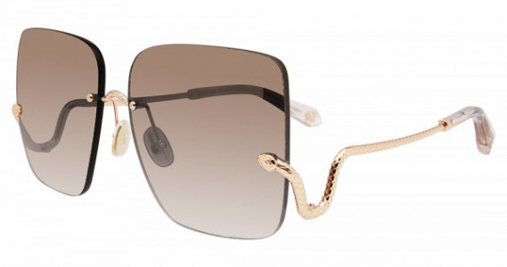 Roberto Cavalli SRC061 Sunglasses, COPPER GOLD (8FCG)