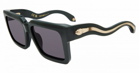 Roberto Cavalli SRC055 Sunglasses, GREEN (0D80)