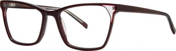Vera Wang V711 Eyeglasses, Burgundy