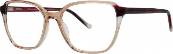 Kensie Conversation Eyeglasses, Apricot