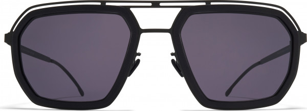 Mykita Mylon MOJAVE Sunglasses, MH6 Pitch Black/Black