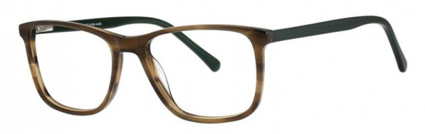 EcoVue EV1420 Eyeglasses, C1 LIGHS HAVAN GREEN