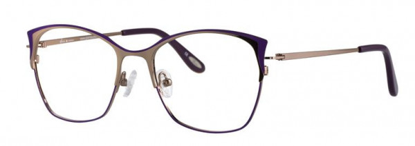 Glacee GL7002 Eyeglasses, C1 RSGLD/PURPLE