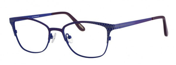Glacee GL7001 Eyeglasses, C1 BLU/FUCHS/GUN