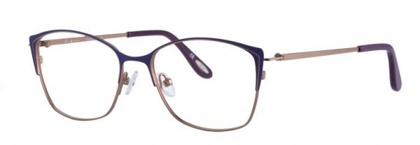 Glacee GL6999 Eyeglasses, C1 RSGLD/PURP