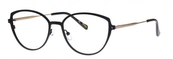 Glacee GL6991 Eyeglasses, C1 BLK/ROSEGLD TITAN