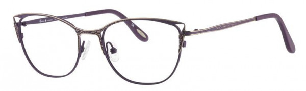 Glacee GL6972 Eyeglasses, C1 PURP/GOLD