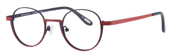 Glacee GL6971 Eyeglasses, C1 RED ON PURP