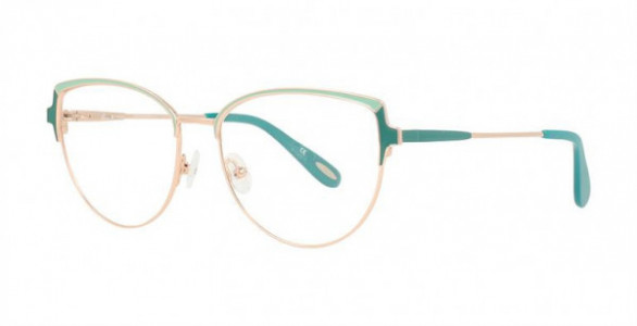 Glacee GL6960 Eyeglasses, C1 GREEN/ROSE GOLD