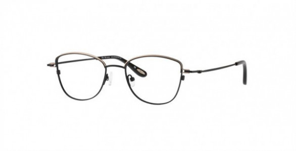 Glacee GL6956 Eyeglasses, C1 BLACK ROSE GOLD