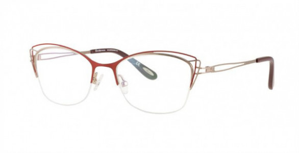 Glacee GL6928 Eyeglasses, C1 RED/ROSE GOLD