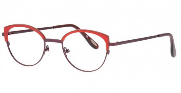 Glacee GL6923 Eyeglasses, C1 RED/BURG
