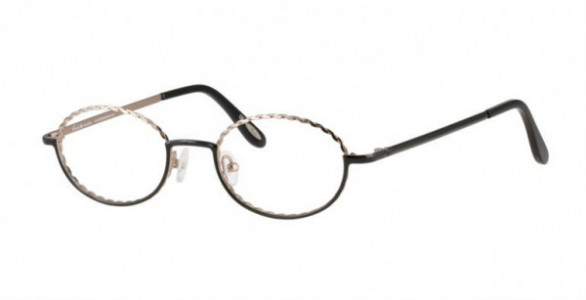 Glacee GL6917 Eyeglasses, C1 BLK/RSEGLD