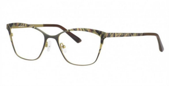 Glacee GL6890 Eyeglasses, C1 BRN/AUTUMN