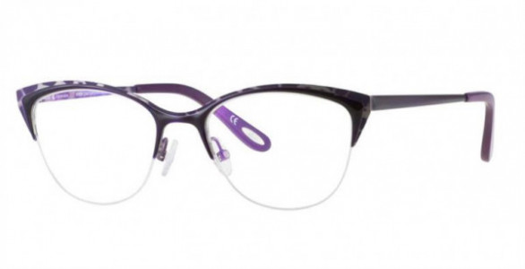 Glacee GL6874 Eyeglasses, C1DEMI PURP/PUR